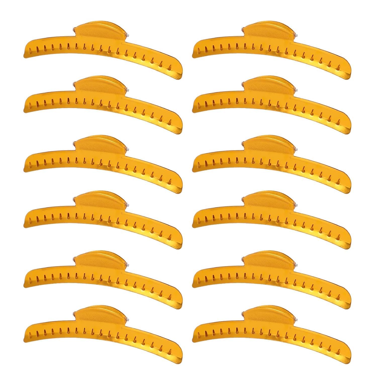 ZIBARBER front packaging showing 12 gold clips and vintage look benefit