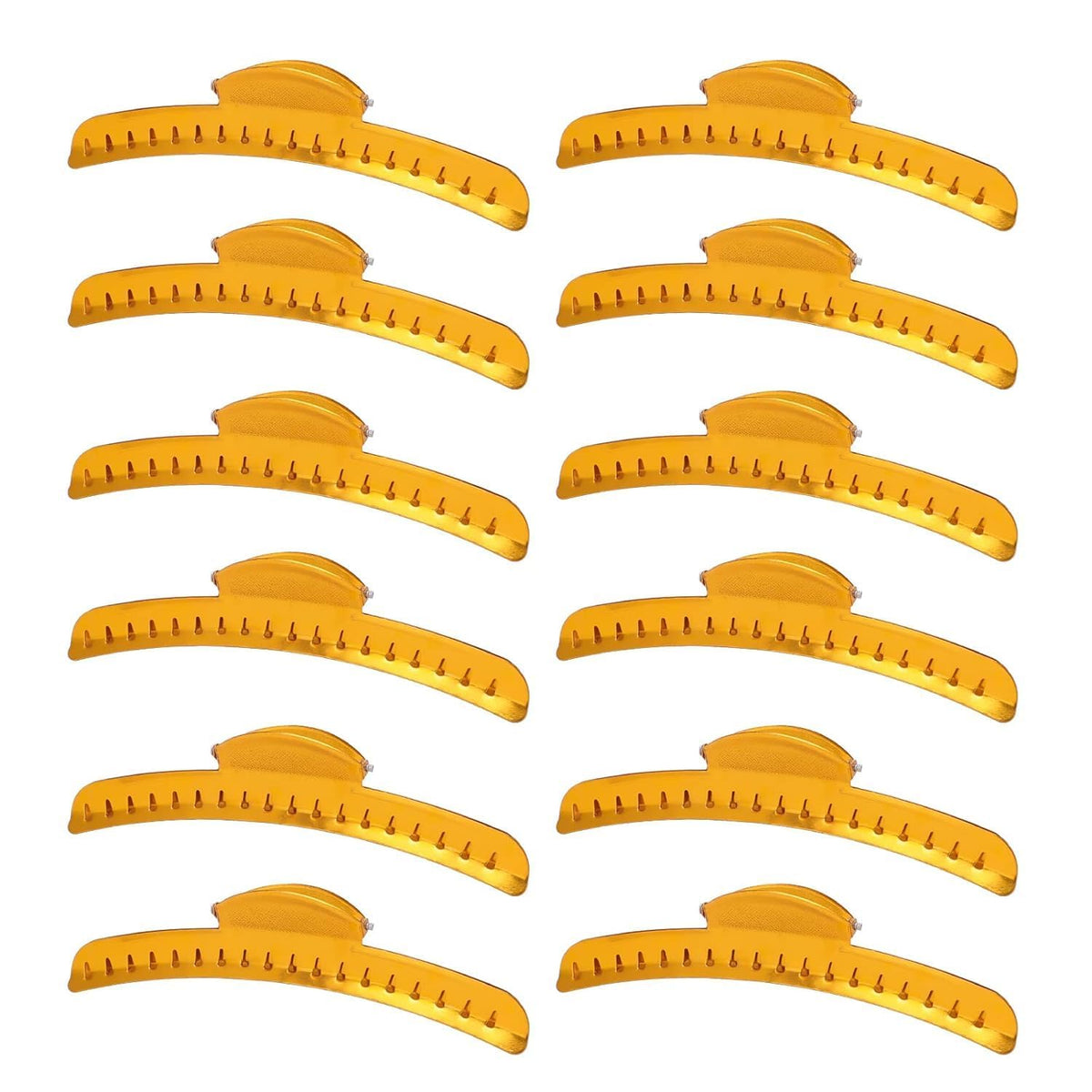 ZIBARBER front packaging showing 12 gold clips and vintage look benefit