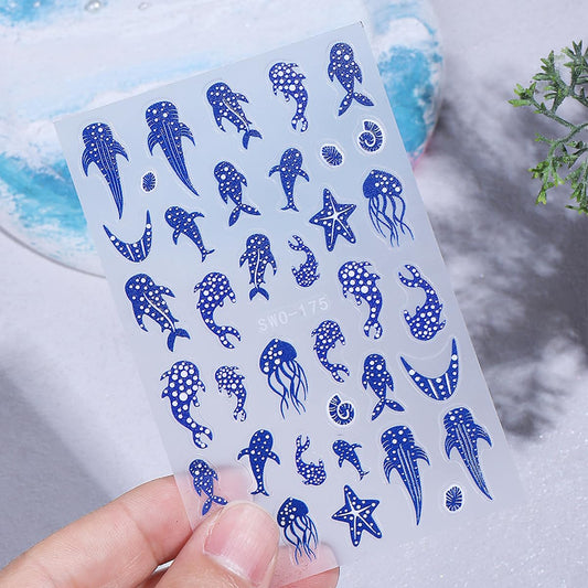 ZIFANHU close-up of polka dot whale shark print for vivid detail