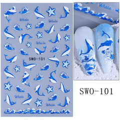ZIFANHU sticker edge and adhesive detail illustrating easy placement