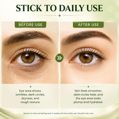 ZIIDII application scene showing night routine for targeted under-eye care