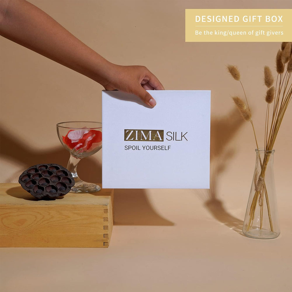 ZIMASILK gift packaging box ready to present and protect the bonnet