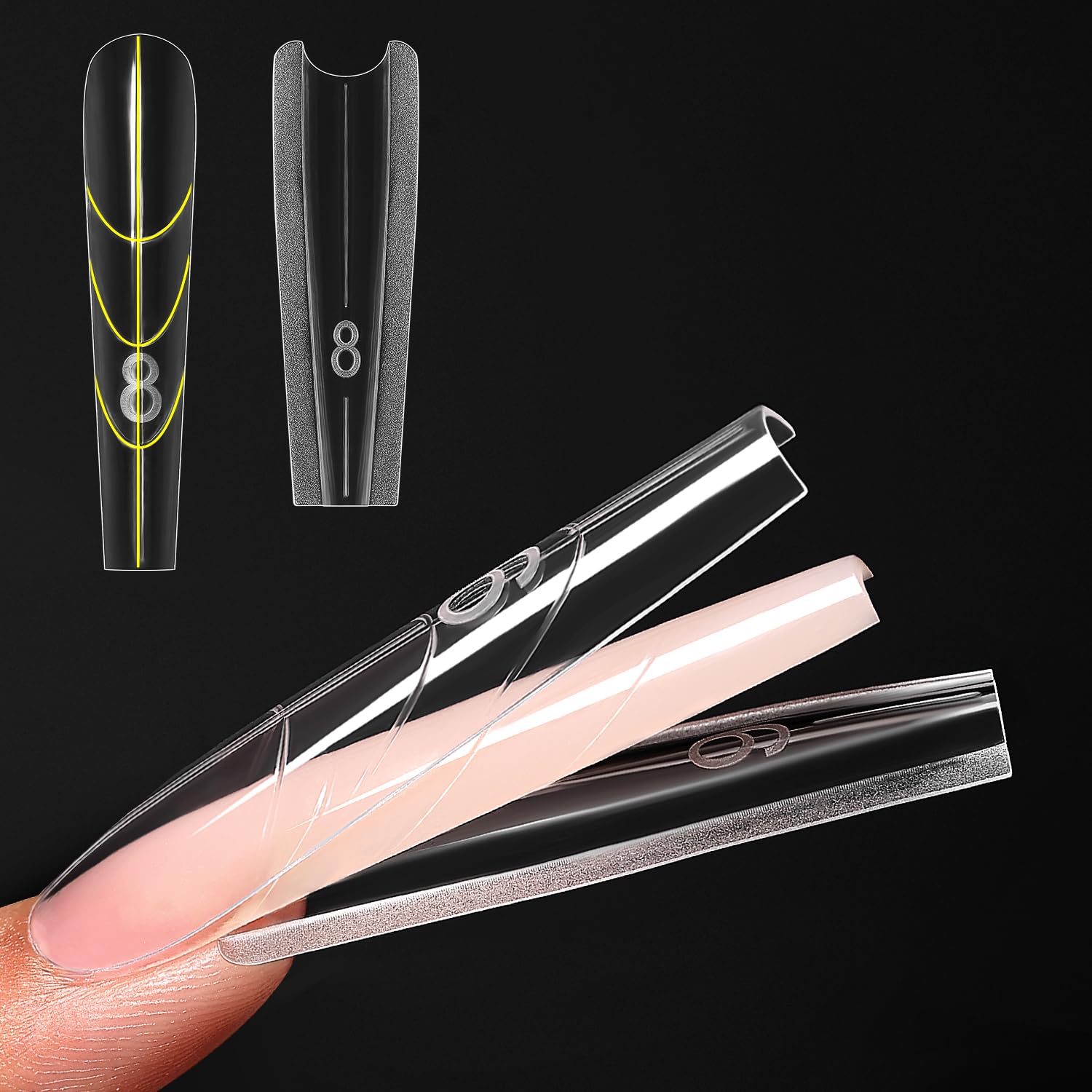 ZIMOOM clear dual forms front packaging showing kit contents and convenience