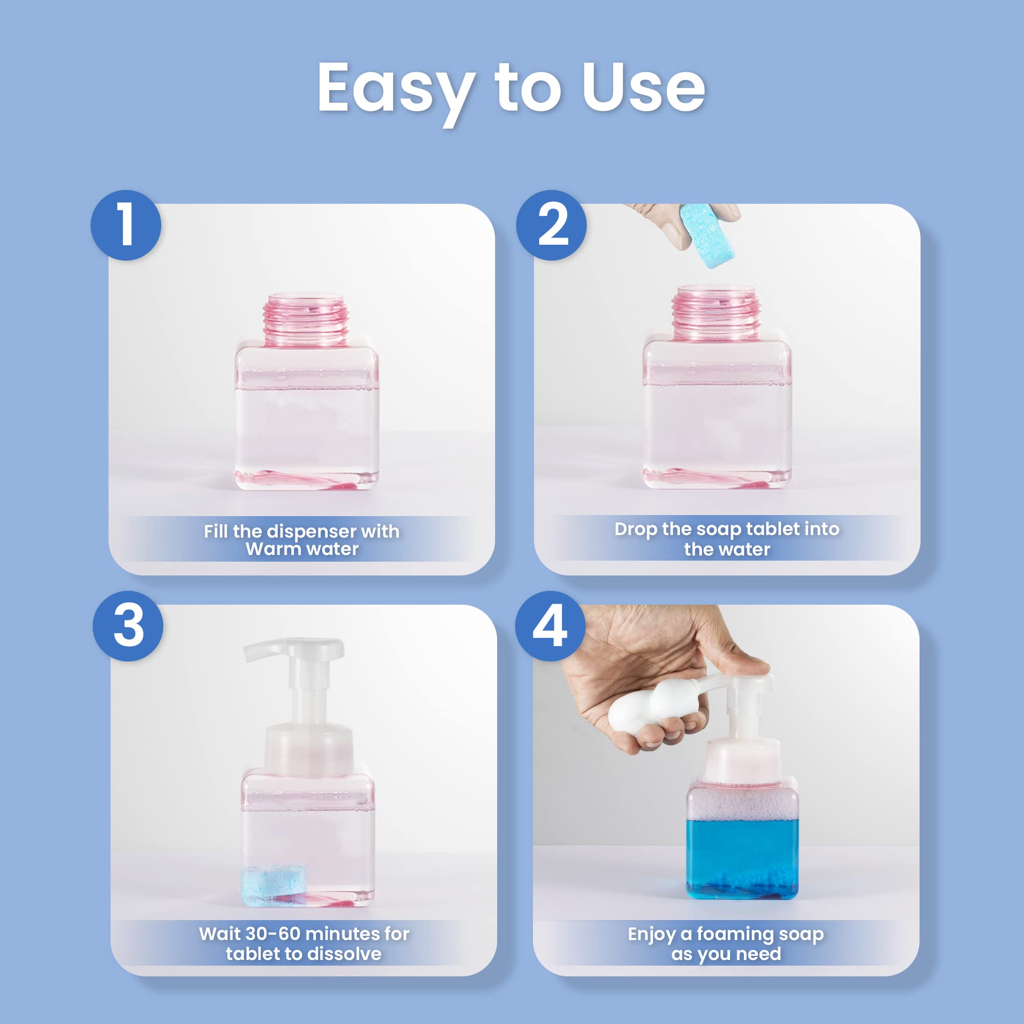 Zimwin soap dispenser in bathroom setting showing everyday convenience benefit