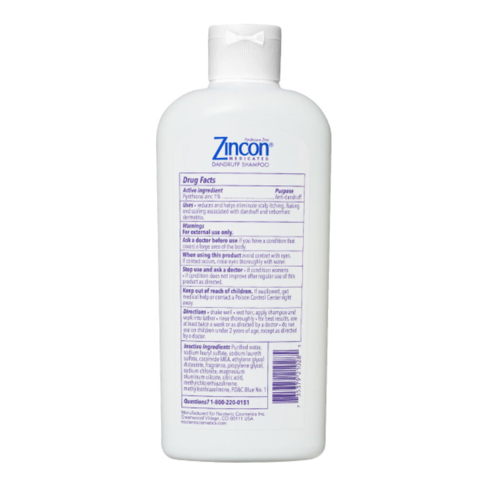 ZINCON on bathroom shelf in lifestyle scene demonstrating everyday routine integration