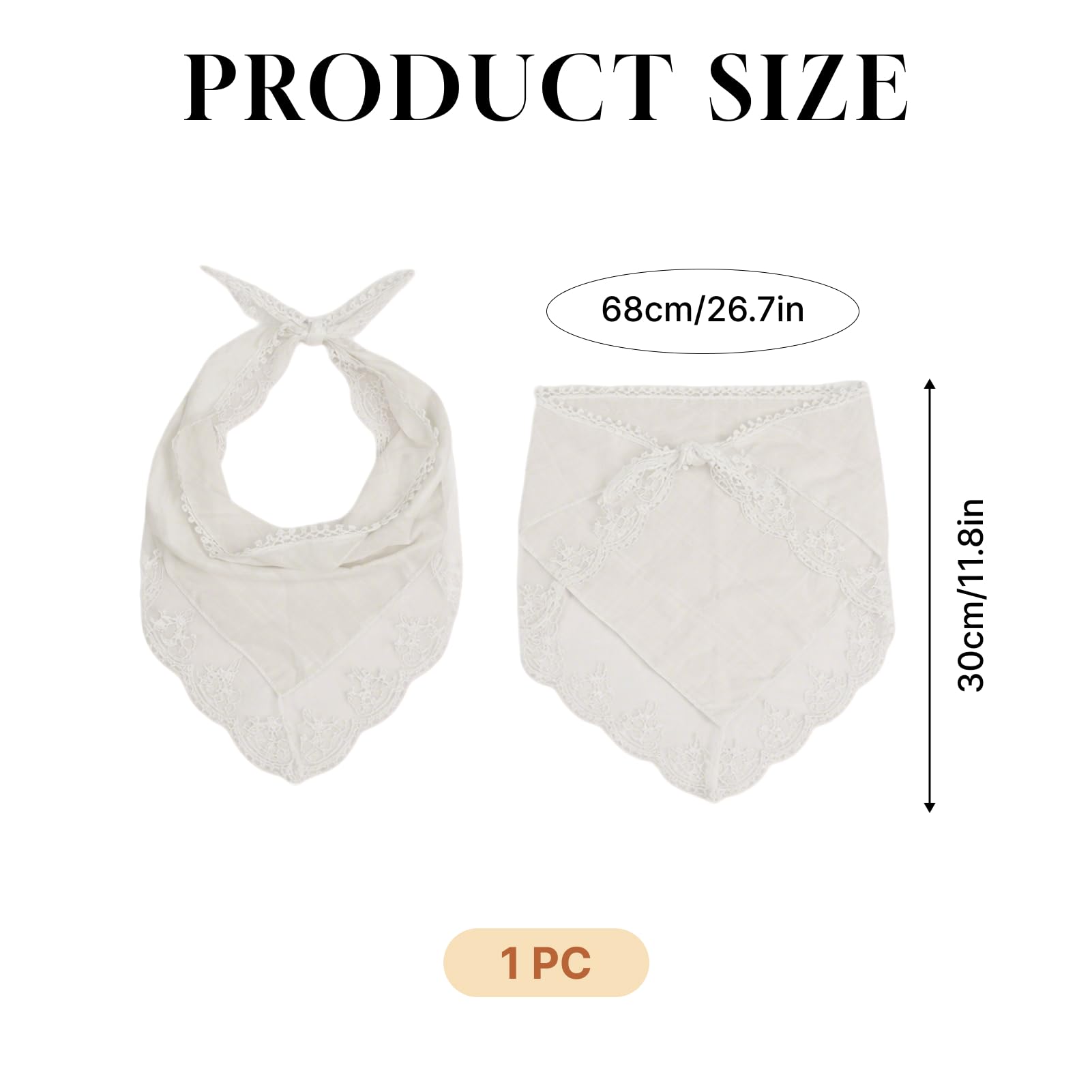 ZingFsh packaged gift-ready lace headscarf presenting ready-to-gift convenience benefit