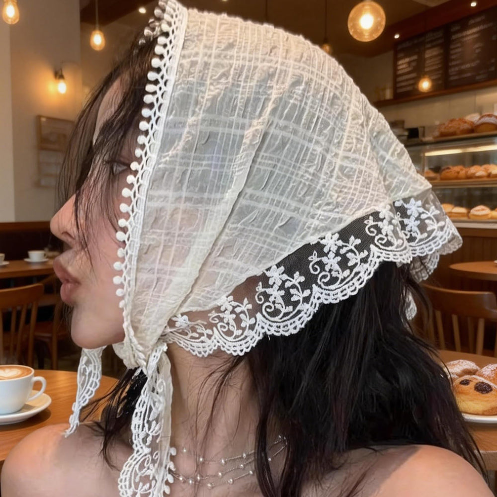 ZingFsh bandana next to a hand for size comparison showing versatile coverage benefit