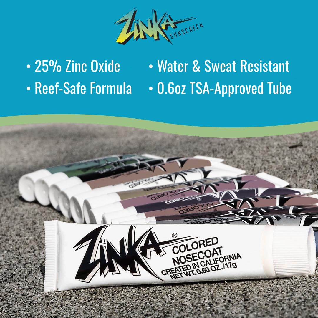 Zinka close-up texture displaying opaque white zinc for precise coverage benefit