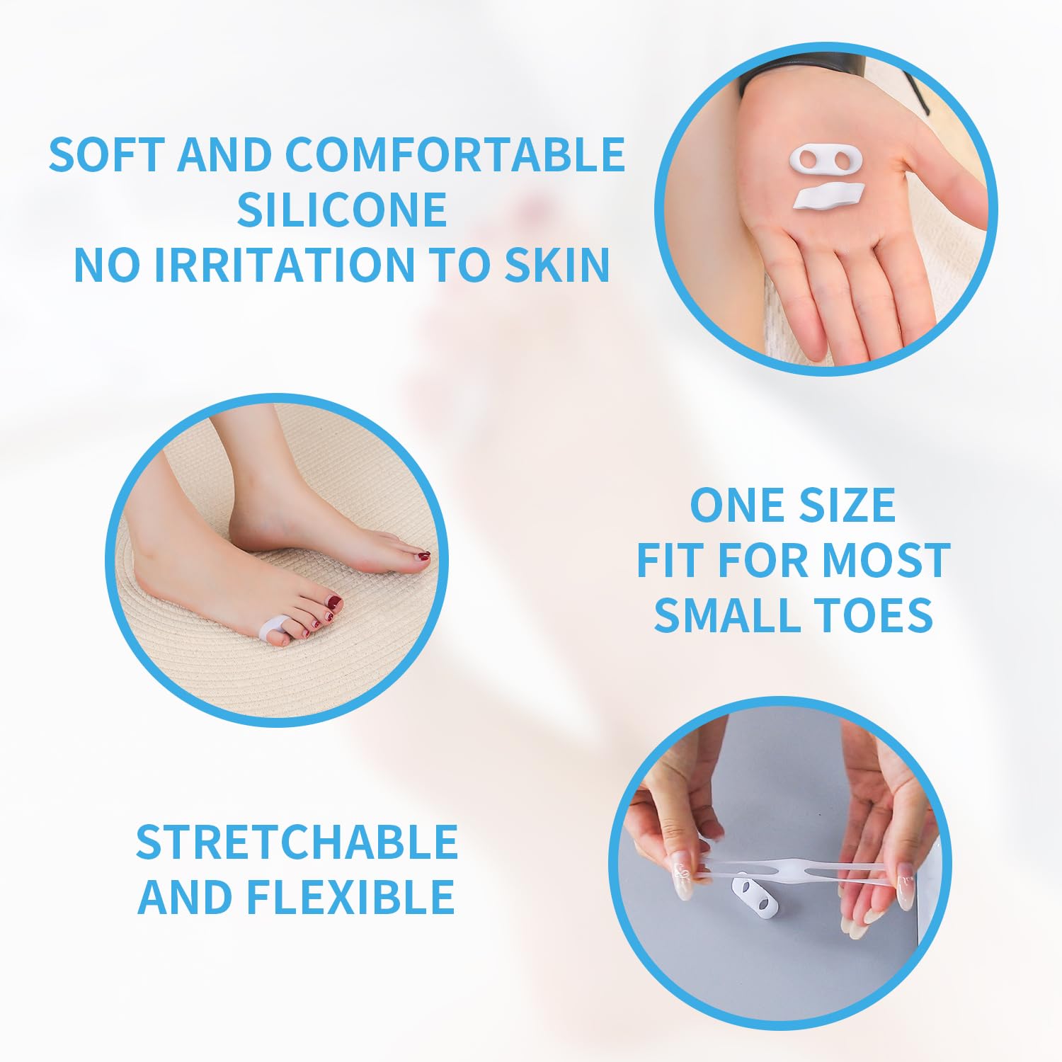 Zinyakon gel texture closeup displaying soft silicone for comfortable cushioning and durability