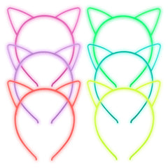 ZIRICHER front view pack showing colorful headbands and glow benefit