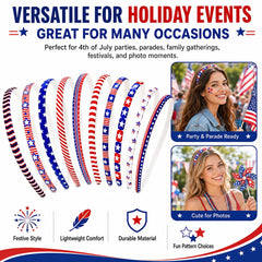 ZIRICHER headband worn at a parade demonstrating secure fit and all-day comfort