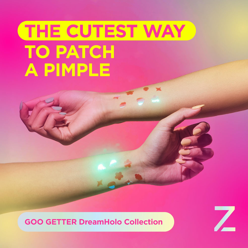 ZitSticka close-up of patch texture highlighting hydrocolloid absorbency