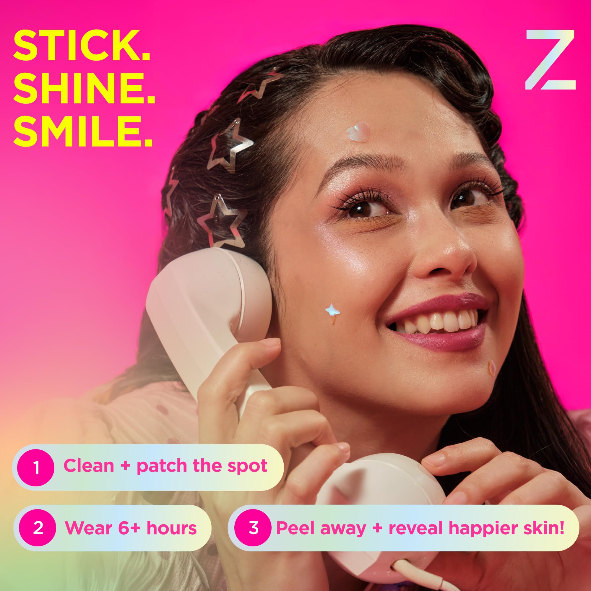 ZitSticka ingredient display with salicylic acid niacinamide benefit