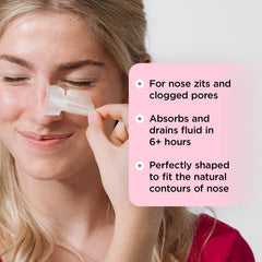 ZitSticka removed strip showing extracted impurities and visual clarity