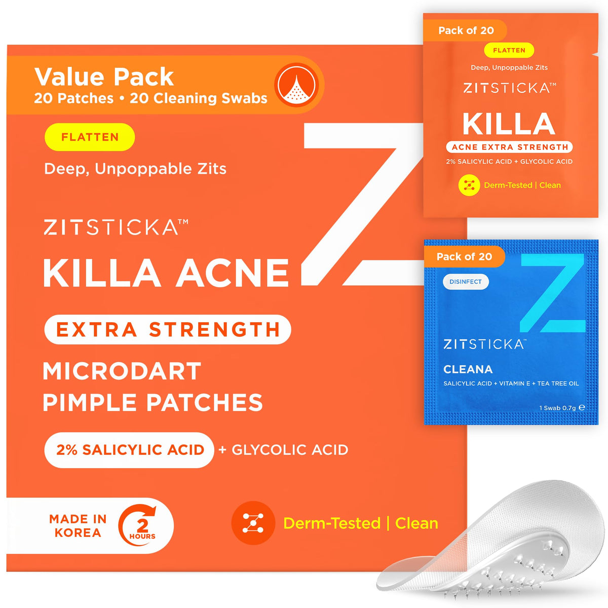 ZitSticka front packaging showing product name and benefits