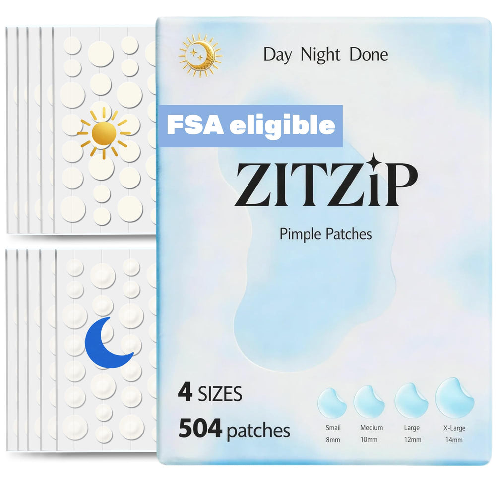 ZITZIP front packaging showing full 504-count kit and branding benefit convenience