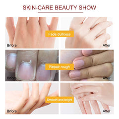 ZIXAOK interior glove texture close-up revealing nourishing cream delivery
