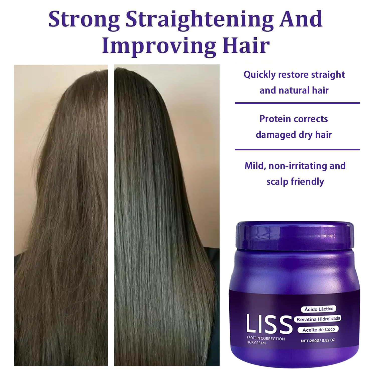 ZIXGIAH cream being applied to wet hair for frizz control benefit