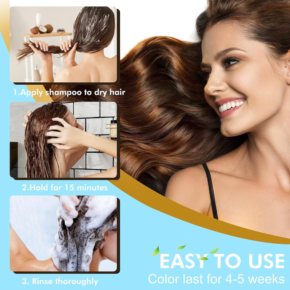 ZIXSIRP application with gloved hands spreading shampoo, demonstrating mess-free use