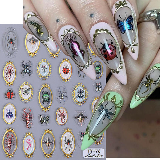 ZJHGDR front sheet showing full insect decal selection and design benefits