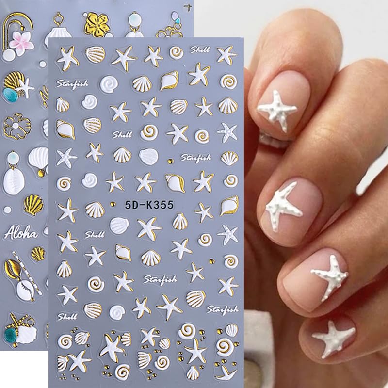 ZJHGDR front view of two ocean-themed sticker sheets showing design variety and benefit
