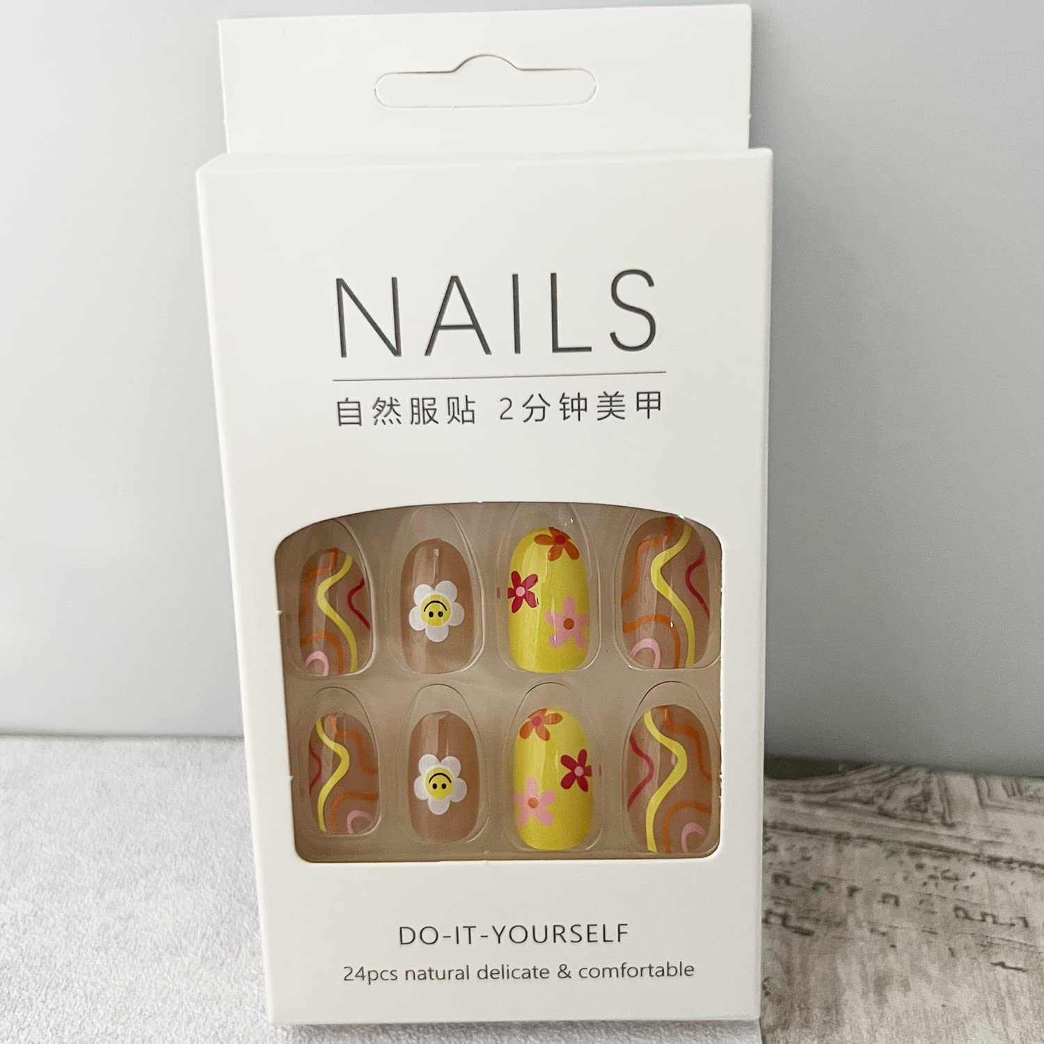 ZJHGDR nails beside ruler for size comparison, helps choose correct fit