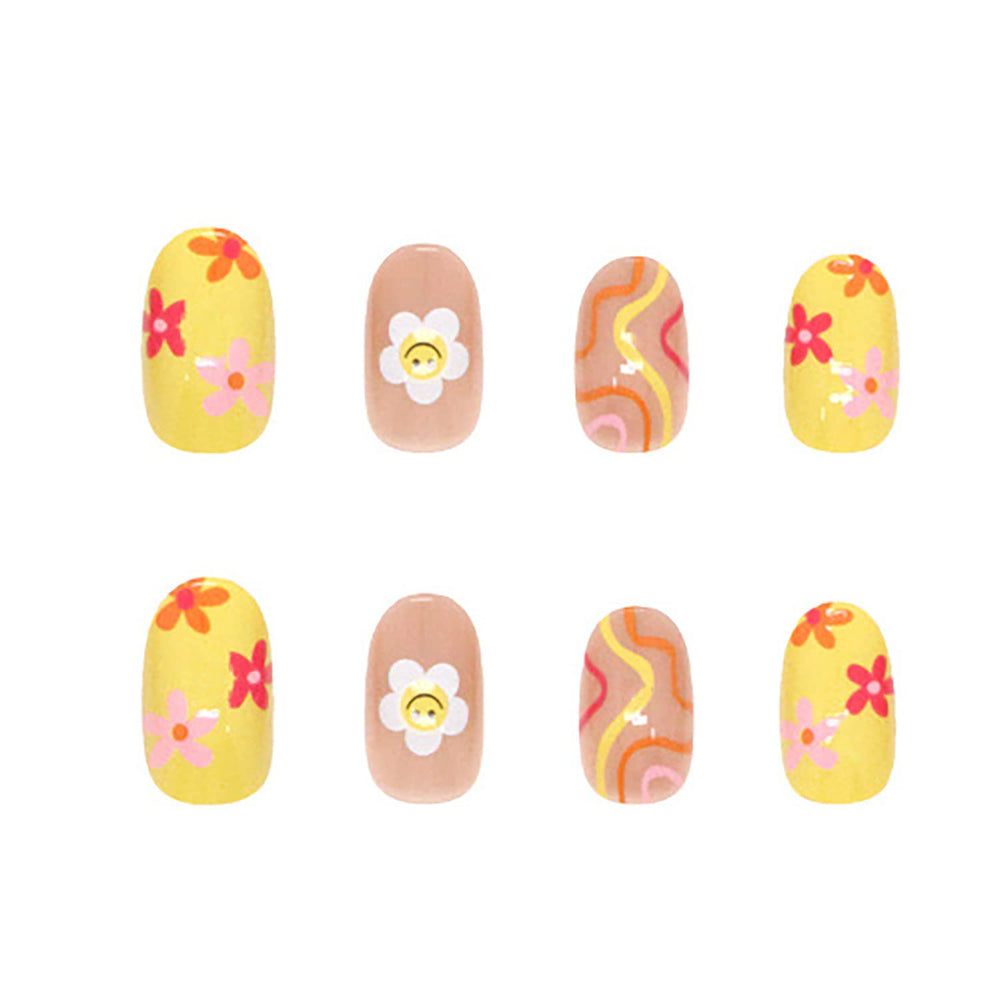 ZJHGDR side profile of almond French tip shape, smooth fit and natural look