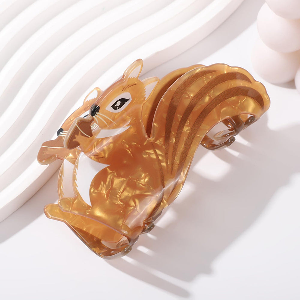 zjhgdr squirrel clip acetate pattern closeup showing durable smooth finish