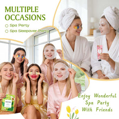 ZKONLY close-up of facial mask texture delivering visible hydration