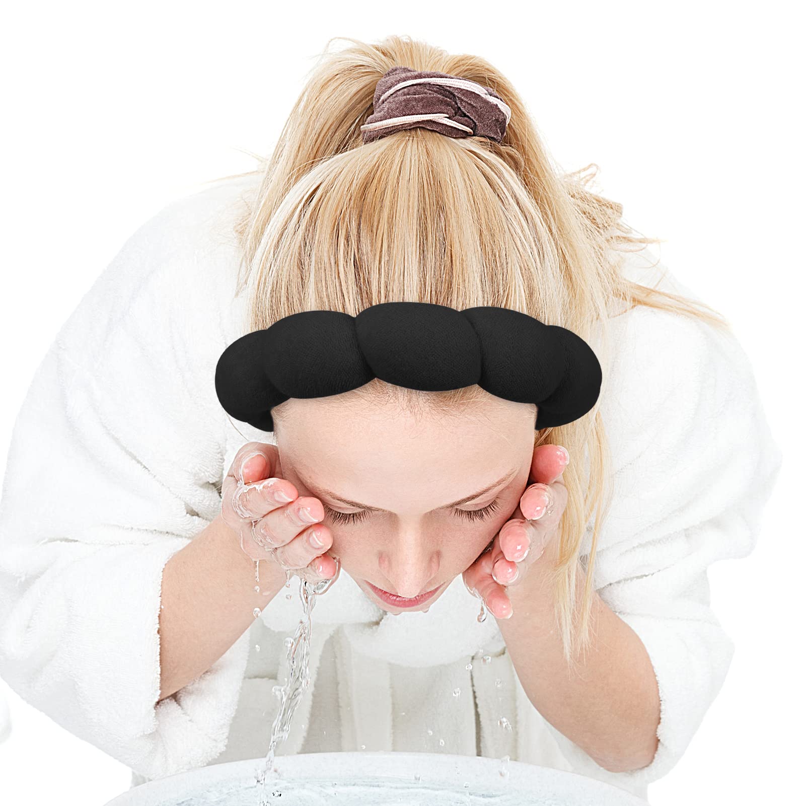 Zkptops folded travel-ready headband and wristband, easy to pack