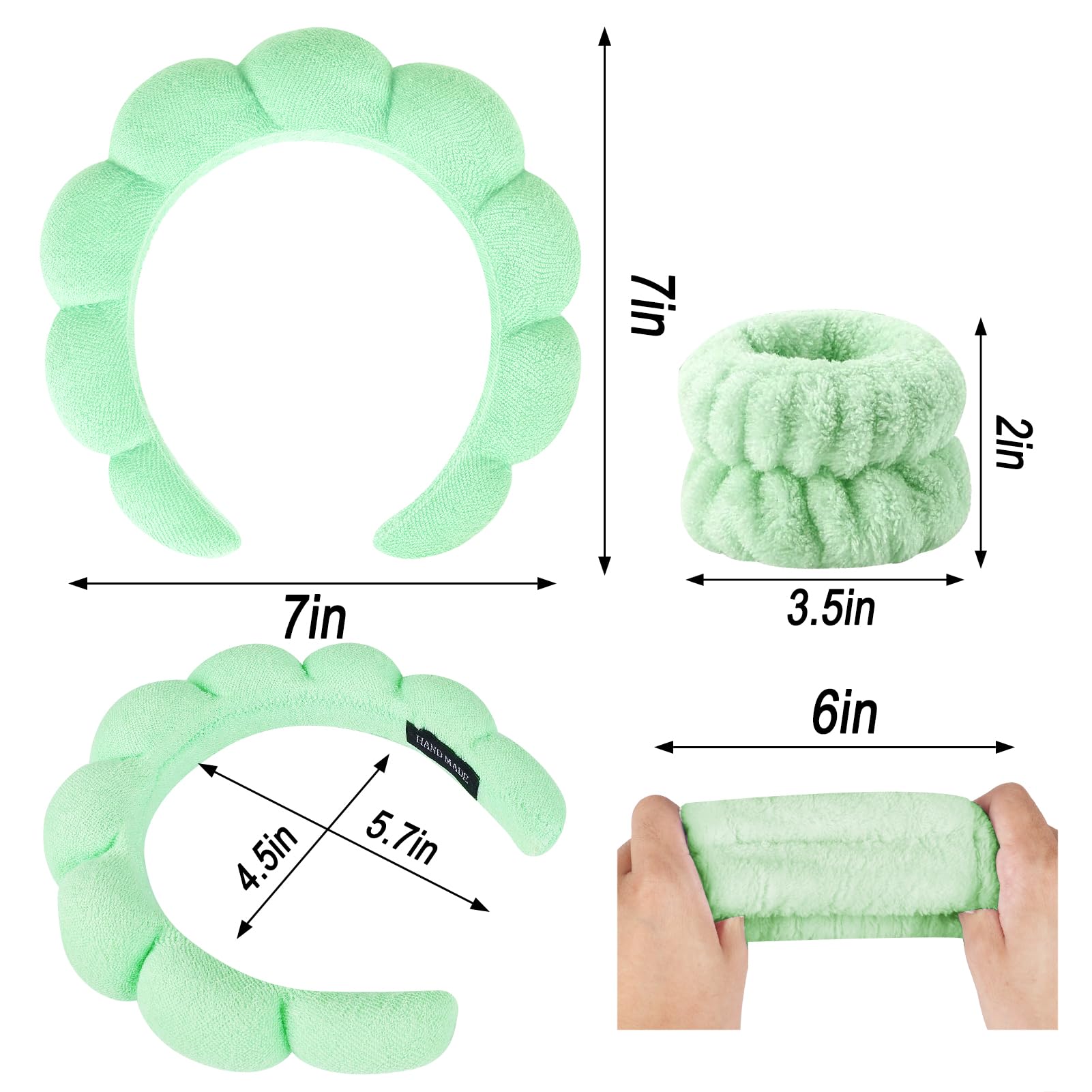 Zkptops headband folded in travel pouch for easy transport and on-the-go care