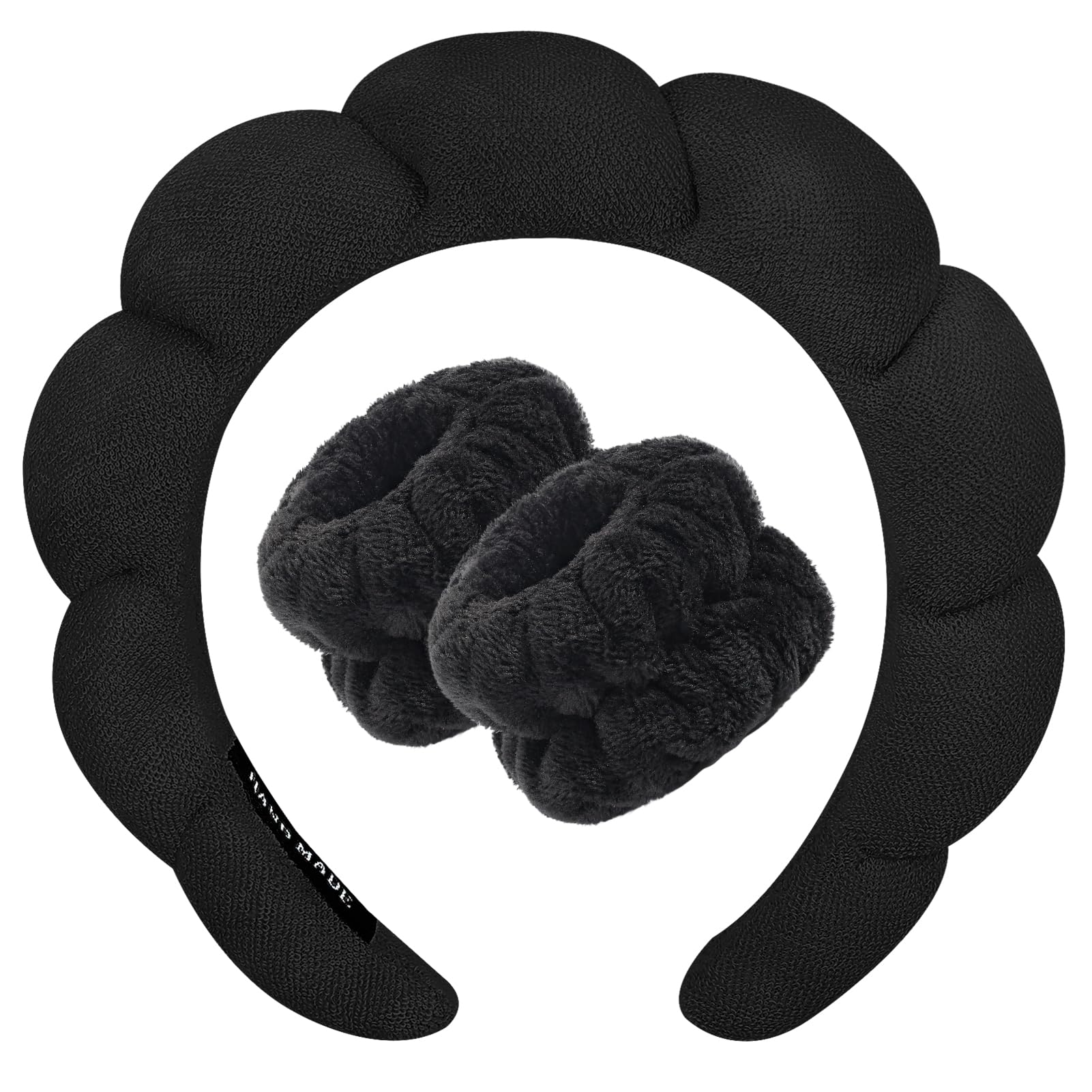 Zkptops front packaging showing headband and wristband, convenient gift