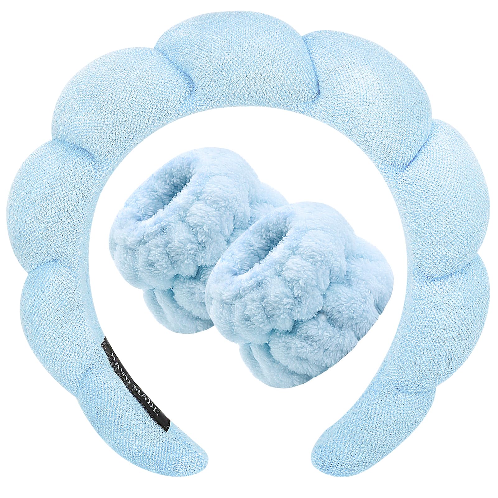 Zkptops headband front view showing padded shape and secure hold