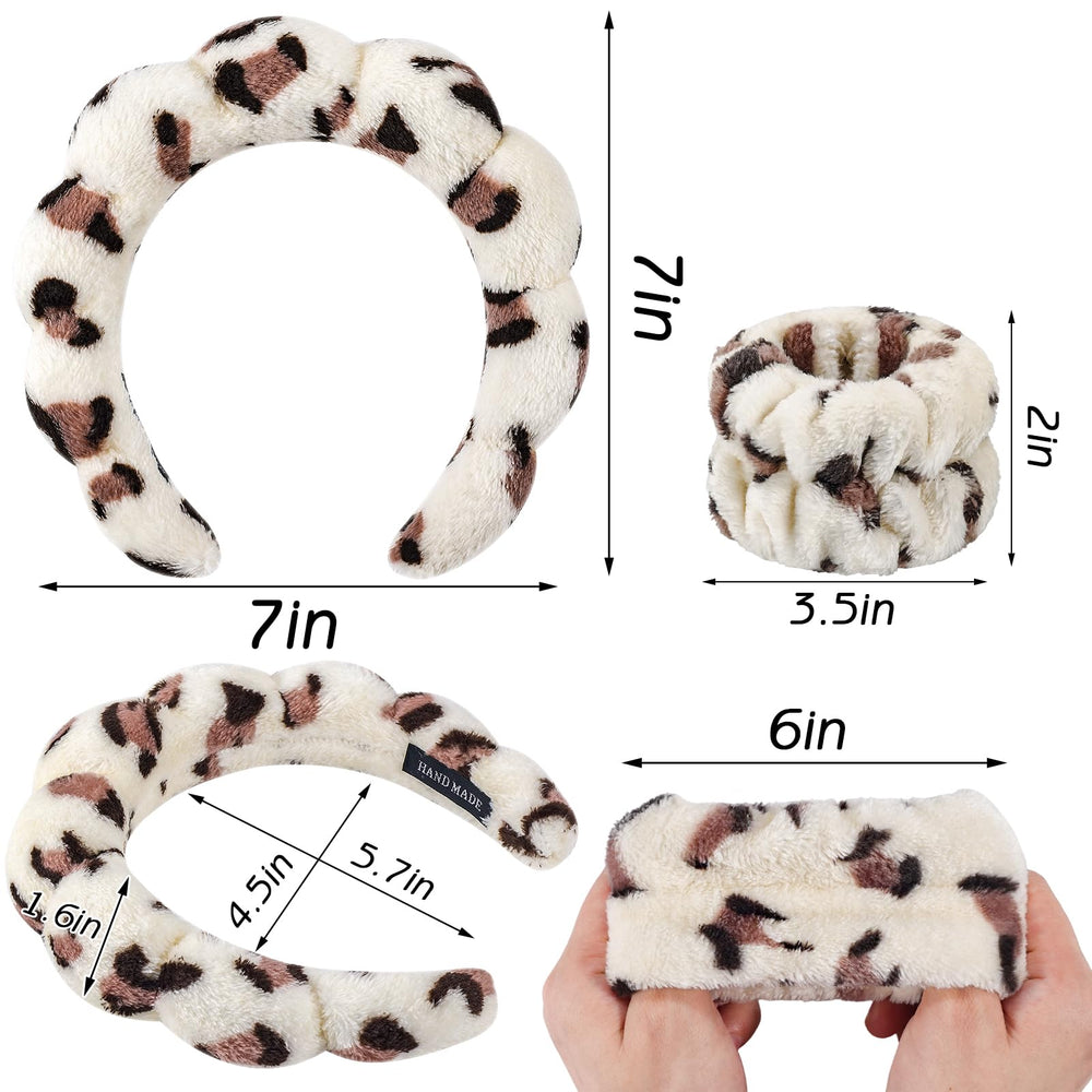Zkptops headband worn during makeup application keeping hair neatly back