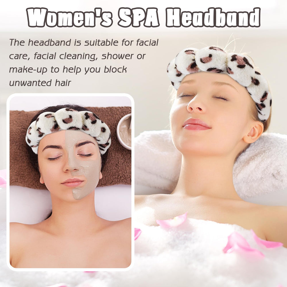 Zkptops headband in use washing face keeping hair dry and improving routine ease