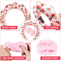 Zkptops headband in use washing face keeping hair away benefit