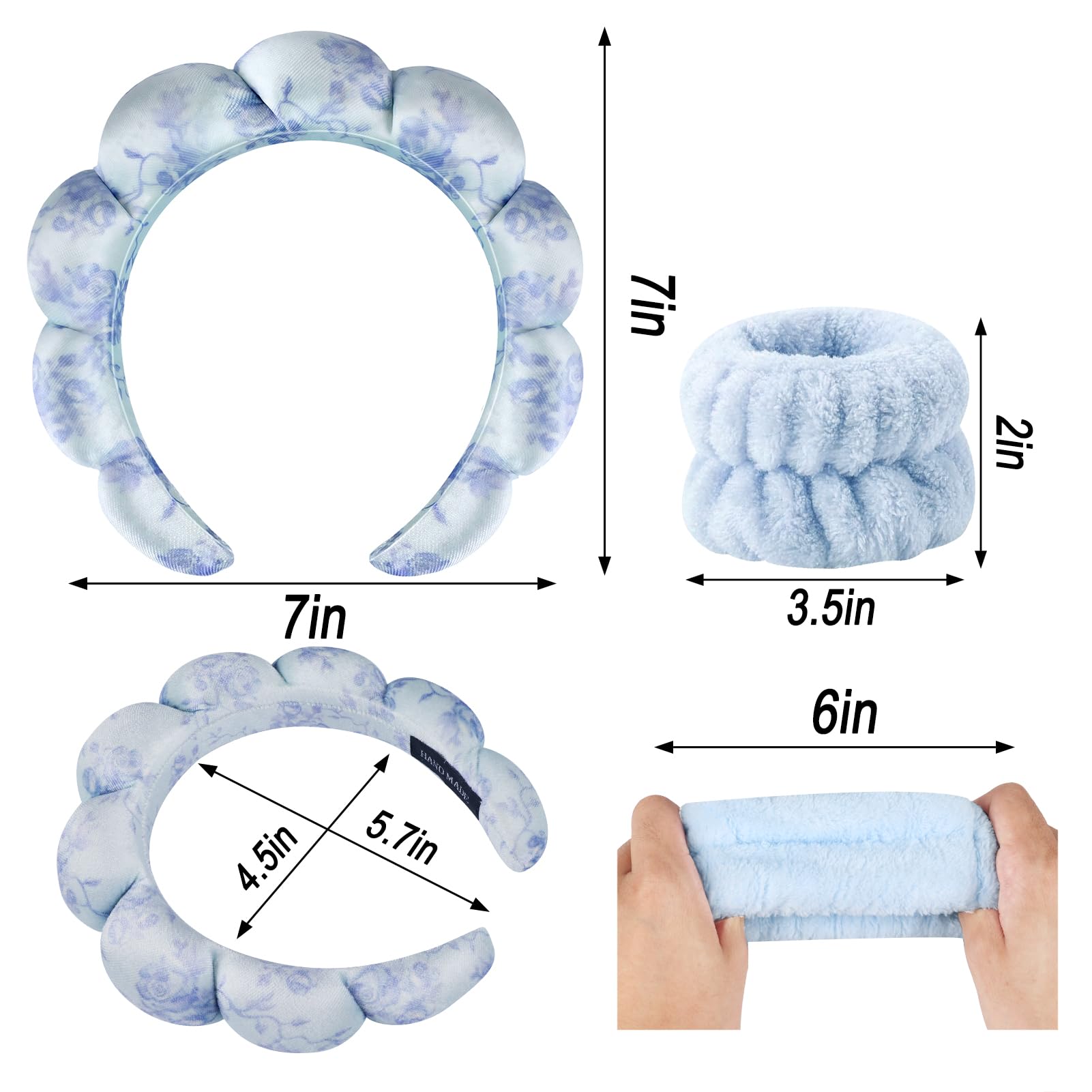 Zkptops in-bathroom usage with headband keeping hair back during face washing