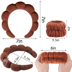 Zkptops headband next to a hand showing scale and compact portability