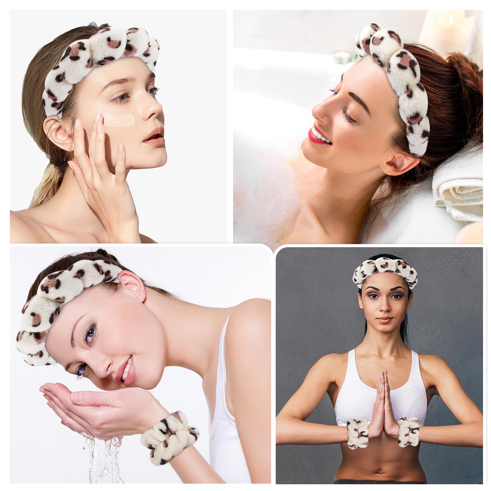 Zkptops wristband absorbing excess product and offering quick access during skincare
