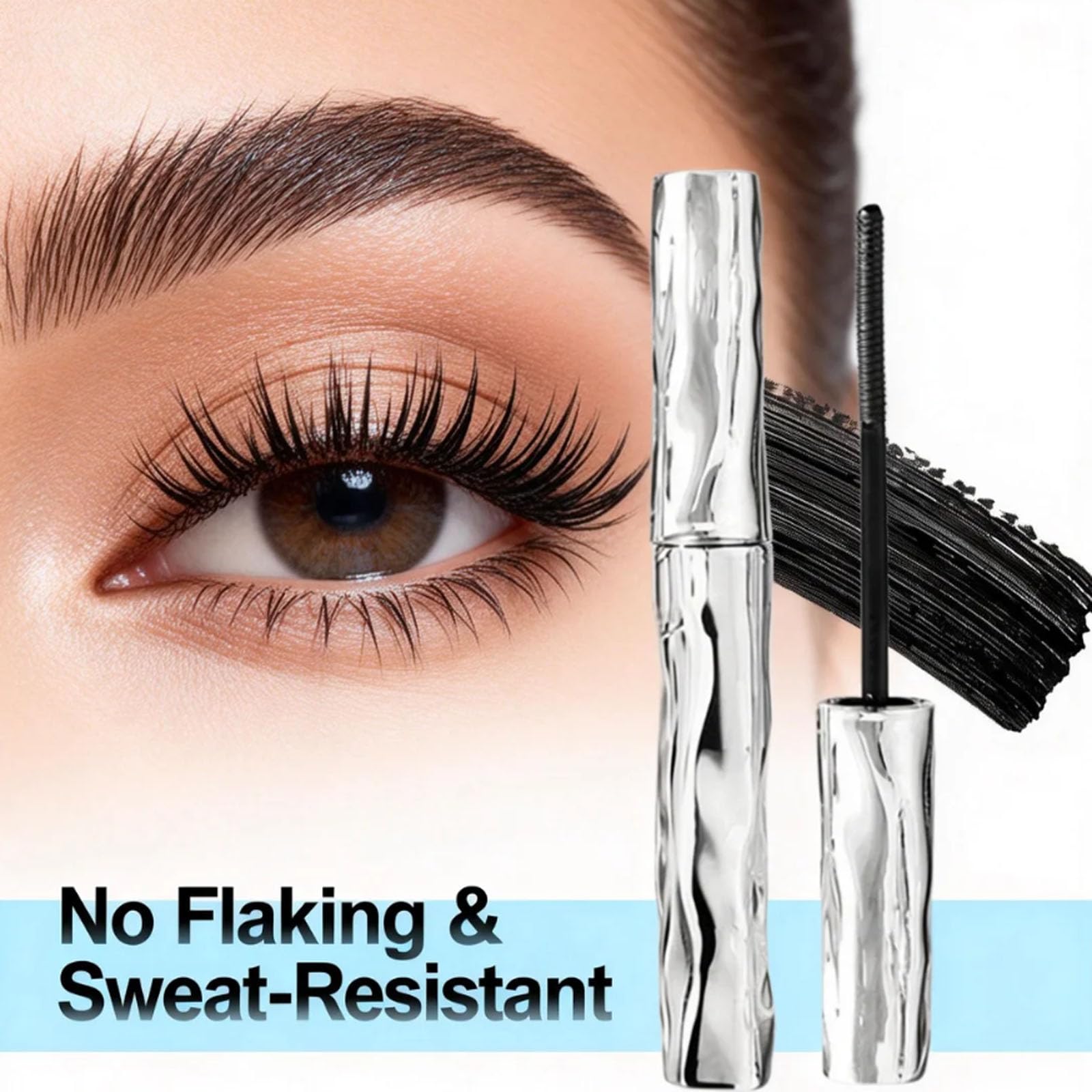 zkyo before and after lashes highlighting lengthening and volumizing effect