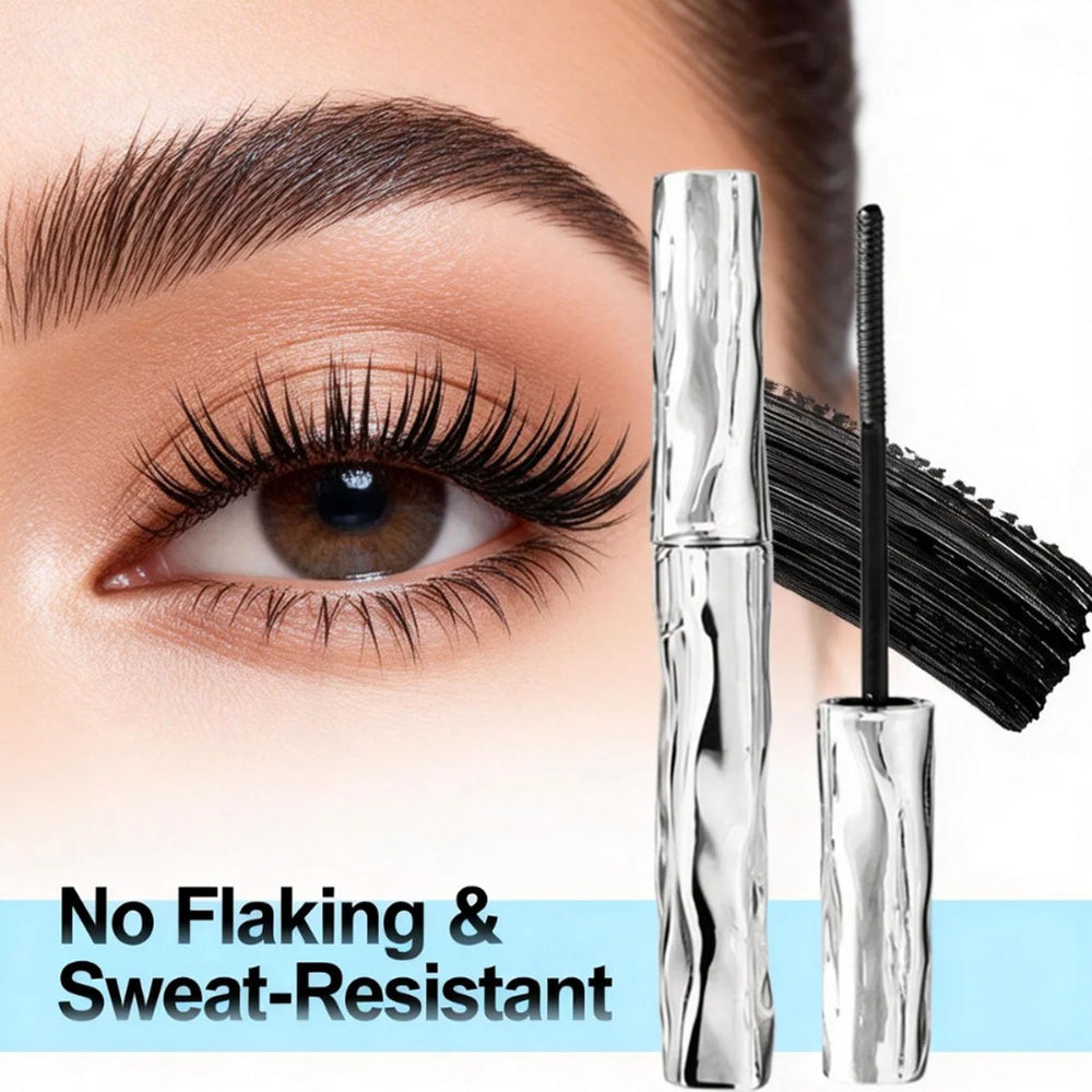 zkyo before and after lashes highlighting lengthening and volumizing effect