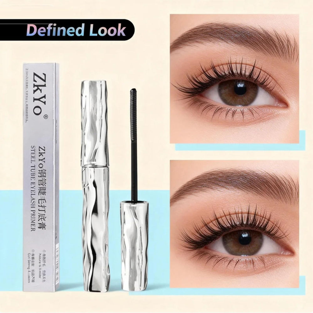 zkyo brush closeup displaying curved wand for lift and precise separation