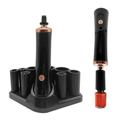ZLMONDEE front view of electric shaker showing compact design and portability benefit