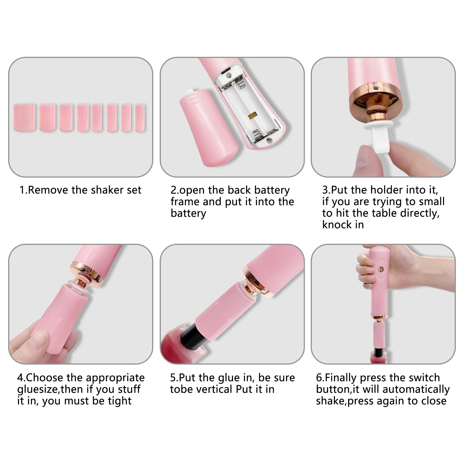 ZLMONDEE in use with nail polish showing reduced settling and smoother flow