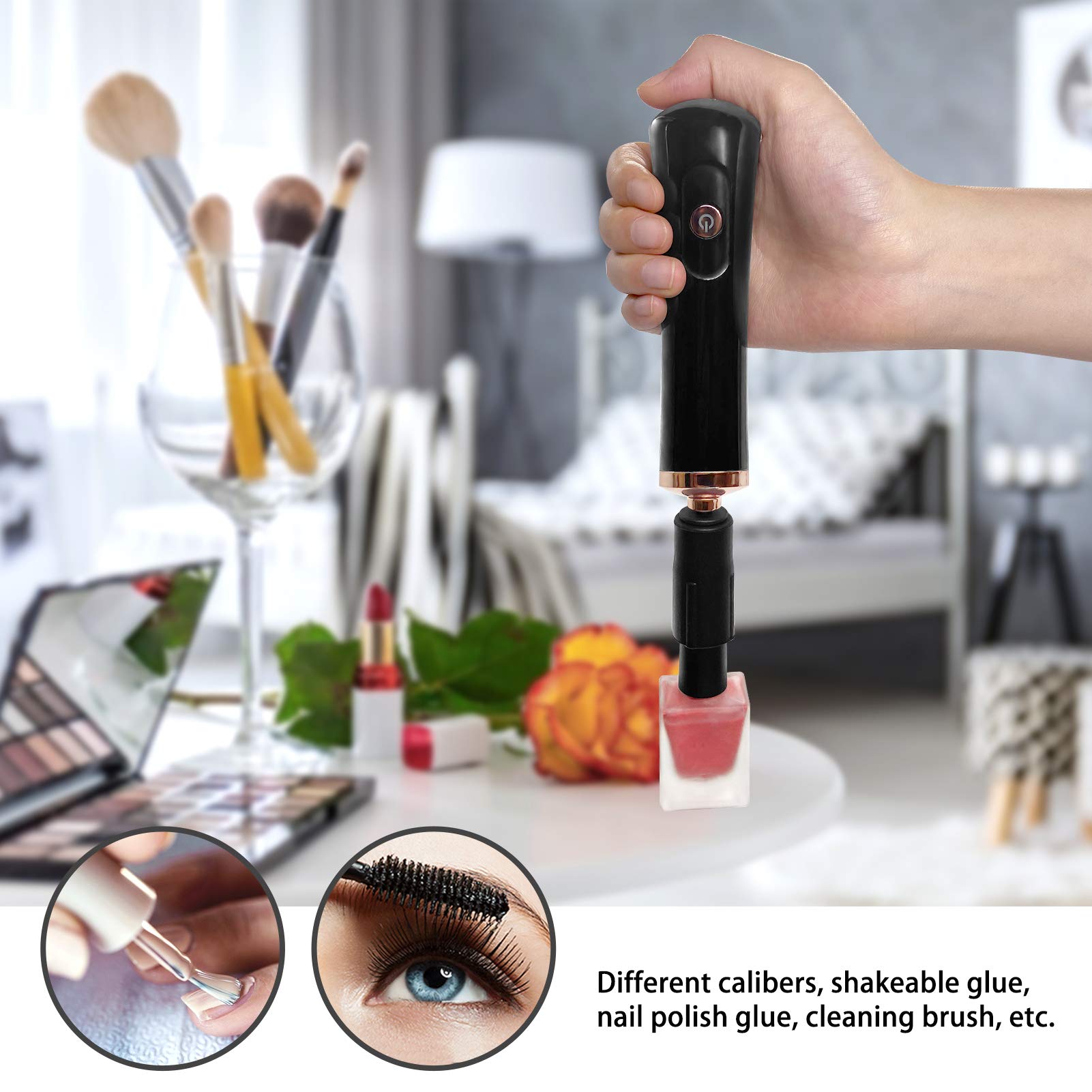 ZLMONDEE shaker on a salon workstation conveying professional-grade convenience benefit