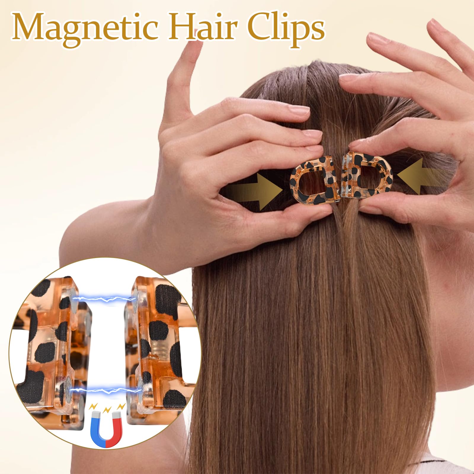 ZMJY magnet detail close-up highlighting strong hold for secure styling