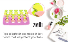 ZMOI washable separators being rinsed for quick hygienic cleaning