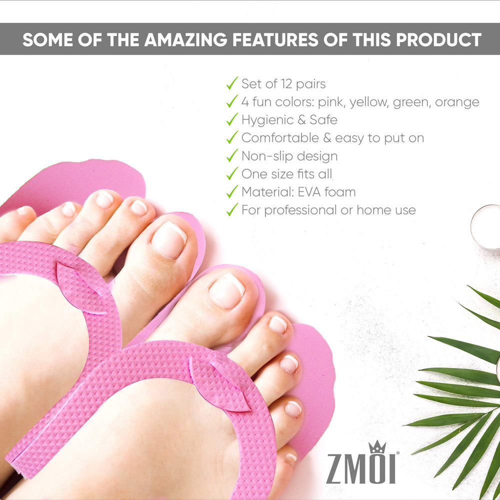 ZMOI close-up EVA foam texture highlighting anti-slip diamond pattern for traction