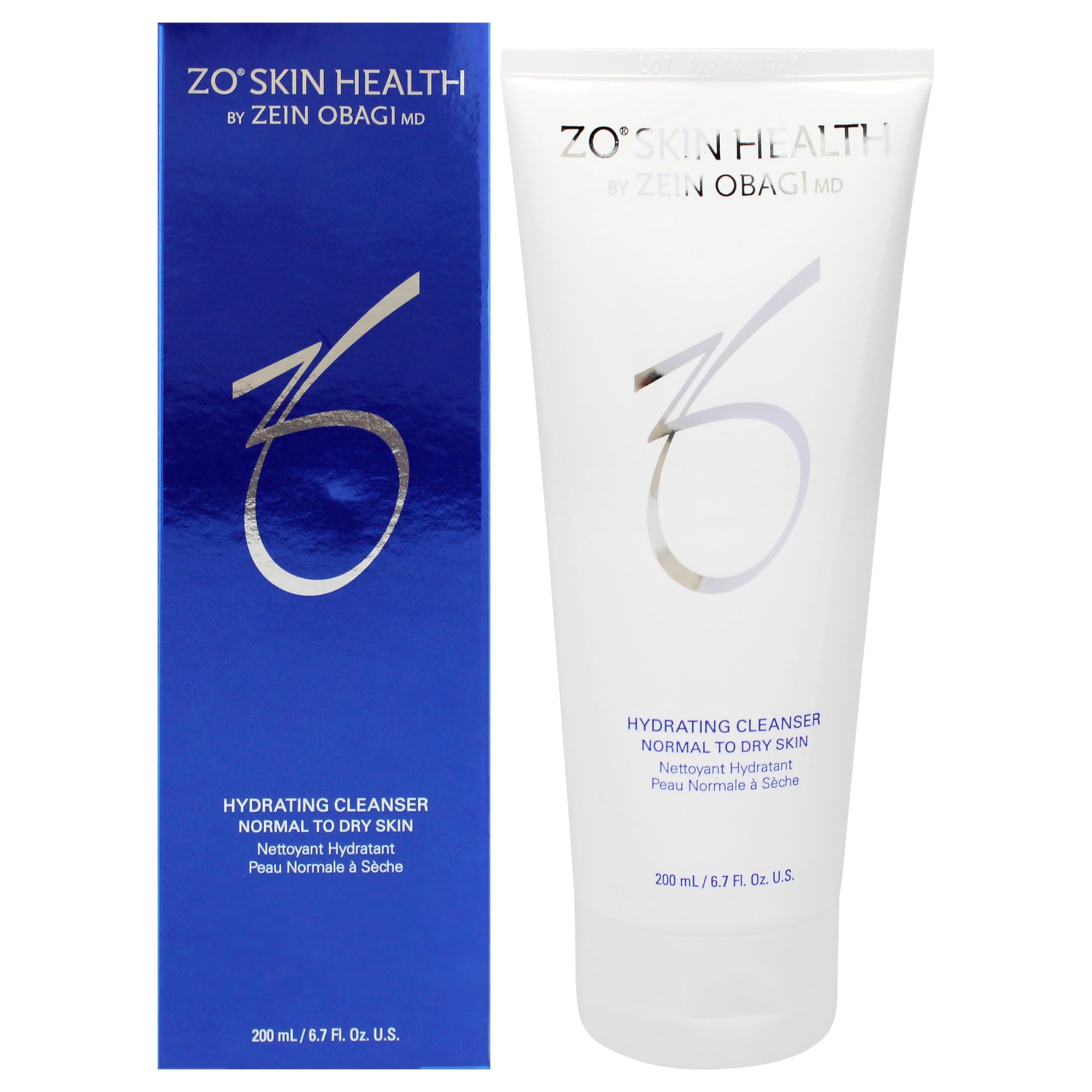 ZO SKIN HEALTH front packaging showing 6.7 oz cleanser and brand clarity