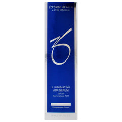 Hand holding ZO SKIN HEALTH serum to show 1 oz scale and easy application benefit